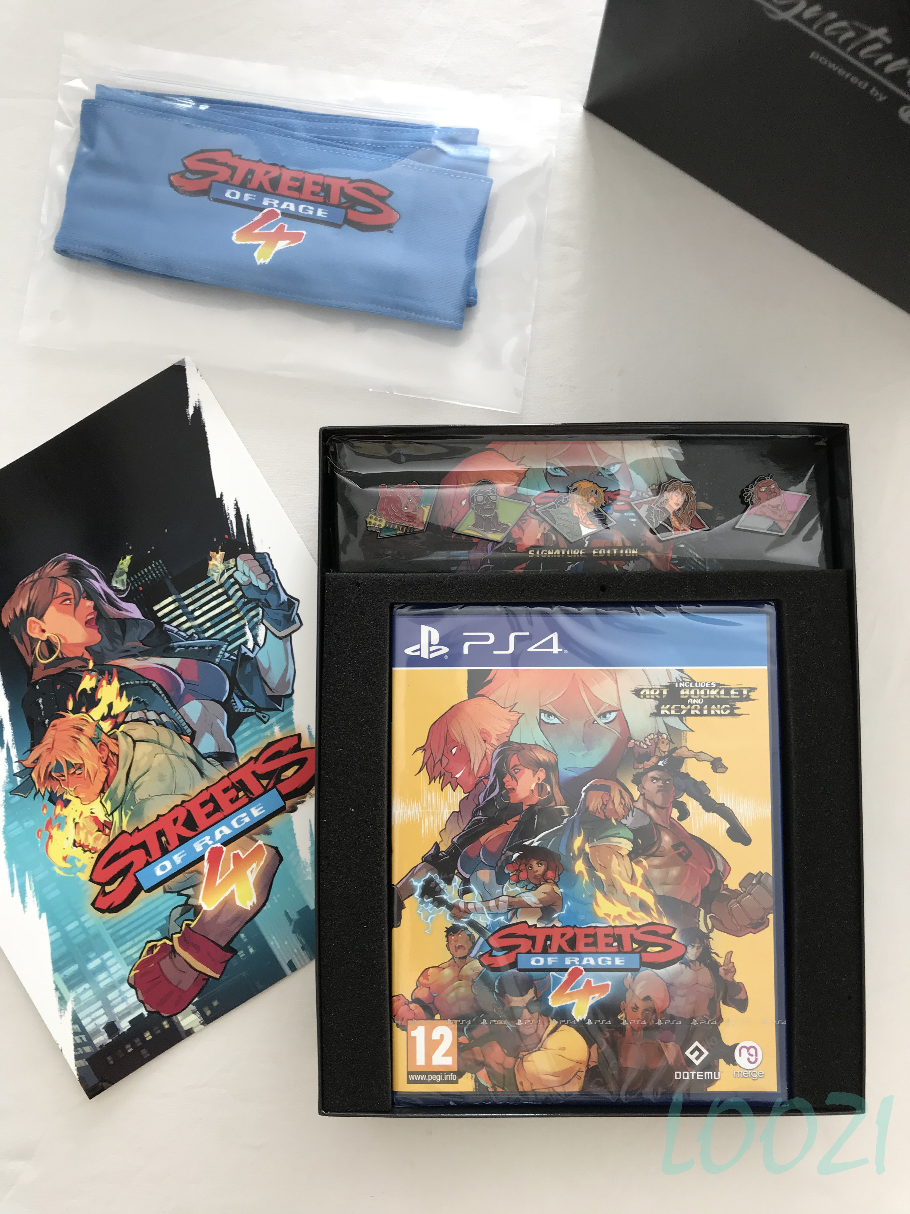 Streetsz of Rage 4 Signature Edition Unboxing